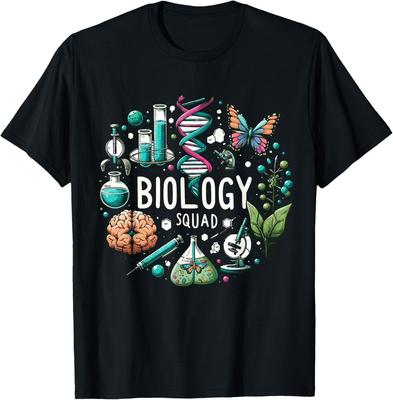 Drużyna Biologiczna   Naukowcy Koszulki Biologiczne na Prezent dla Biologa Koszulka Unisex