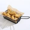 French Fries Basket Snack Bucket Fried Chicken Chip Storage Basket Food Frying Basket Oil Strainer Creative Tableware Container