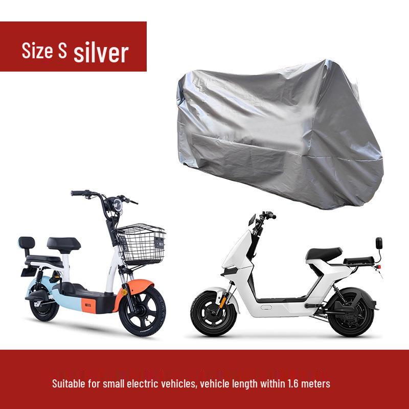 

Multipurpose Motorcycle, Car, and Scooter Rain & Sun Protection Cover - Thickened, Dustproof, Weatherproof.