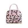 Durable Fashion Prints Lunch Box Bag with Zipper Lightweight Insulated Tote Bag Portable Large Capacity Outdoor Picnic Bag