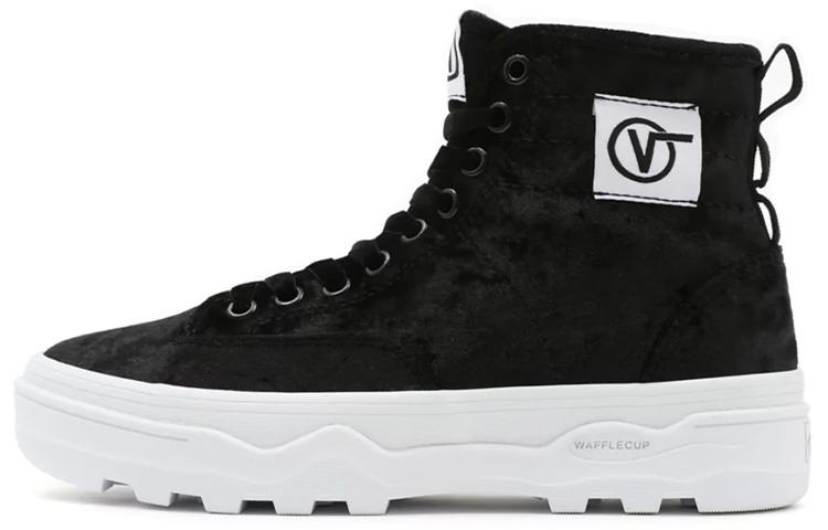 Vans Crushed Velvet Sentry Wc  Черный Белый  VN0A4P3KA8J 36