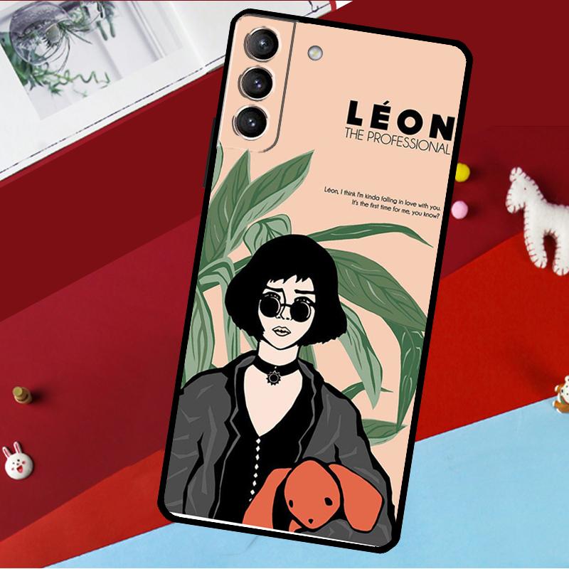 Leon The Professional Funda For Samsung Galaxy S26 S25 S24 S21 S22 S23 Ultra S10 Plus S20 FE S25 FE Phone Case