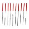 10Pcs Needle File Set Hardened Sturdy Durable Comfortable Handle Convenient Jewelry Files