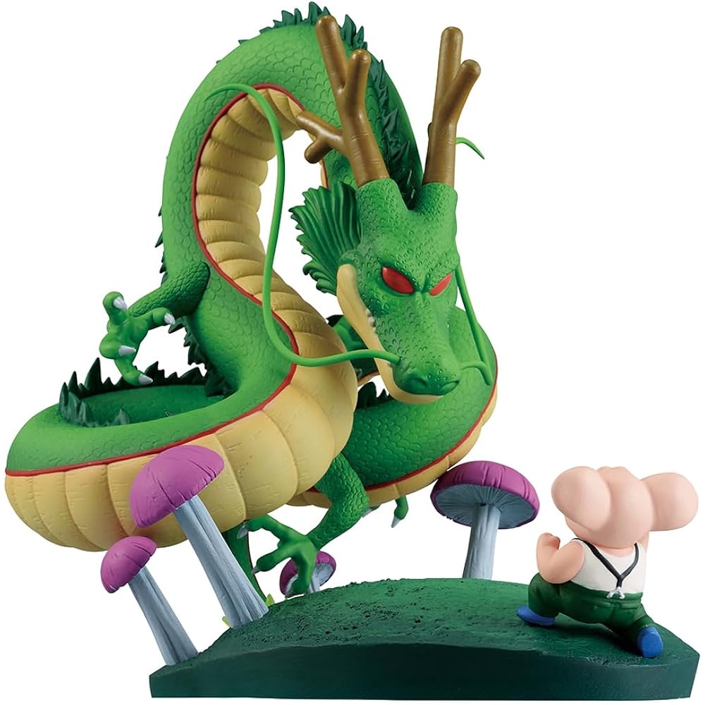 Ichibansho Figure - Dragon Ball - Oolong & Shenlong (Dragon History II) Revival Moments Collector...