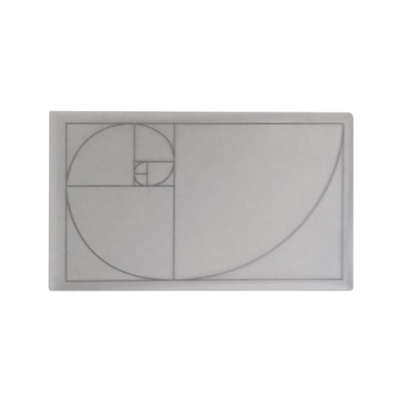 

Золотий Перетин/Числа Фібоначчі Композиційні Видошукач/Переглядач Фотографія/Живопис/Малюнок Розмір Кредитної Картки Легко Носити чорний