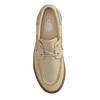 Vans 2 Eyelet Leather Comfortable Round Toe Flat Sneakers Unisex sneakers VN000Z11TAN