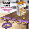 Colorful Desktop Table Tennis Game 5 Pong Balls Interactive Party Game  for Team Play
