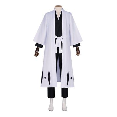 Bleach Kurosaki Ichigo Cosplay Costume Bleach Captain Ichigo Uniform Haori Set Cosplay Halloween Performance Costume