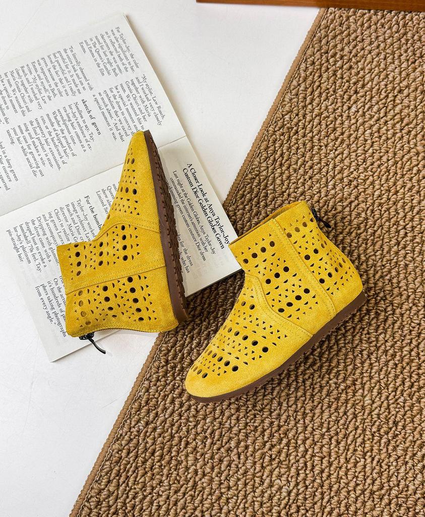 Letnie Buty Dziecięce 2026 Koreański Styl Oddychające Perforowane