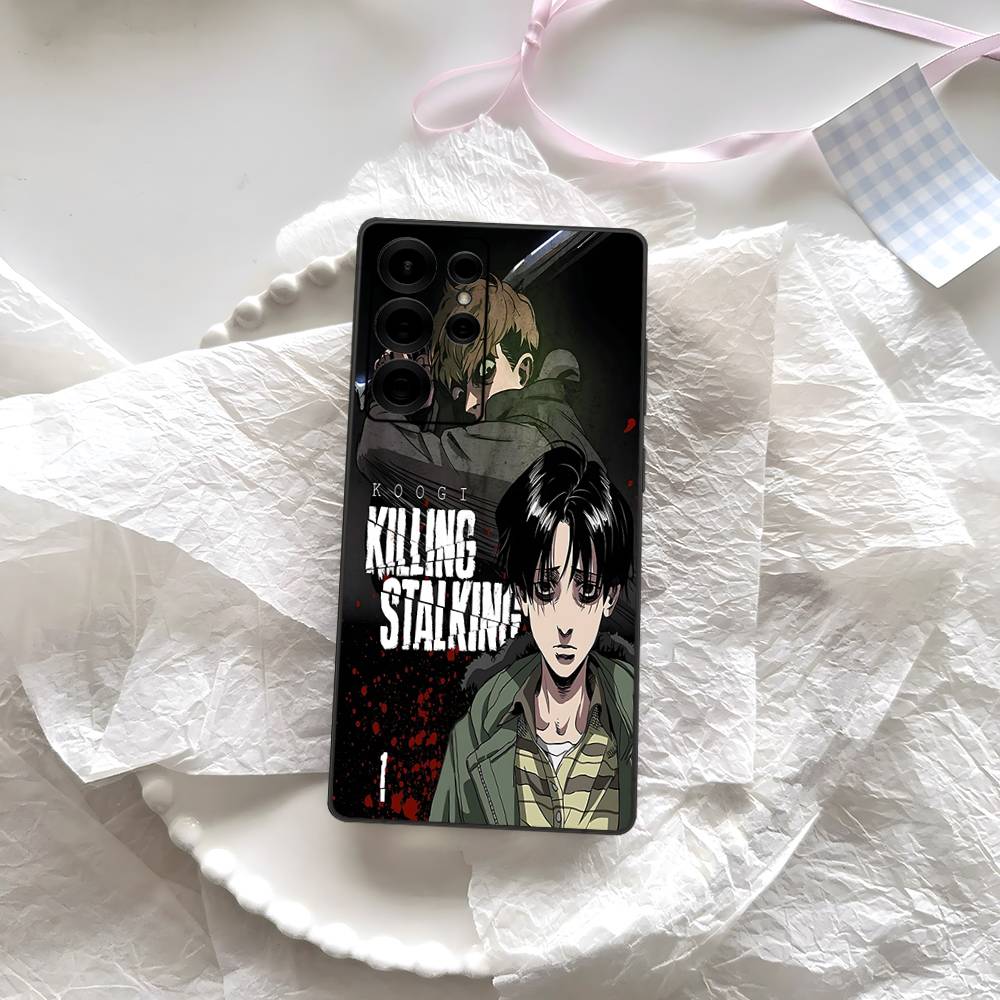 Anime Killing Stalking Phone Case For Samsung S 24 Fe 25 Ultra Plus 20 Lite 21 30 22 23 24 22 Ultra 5G Fundas