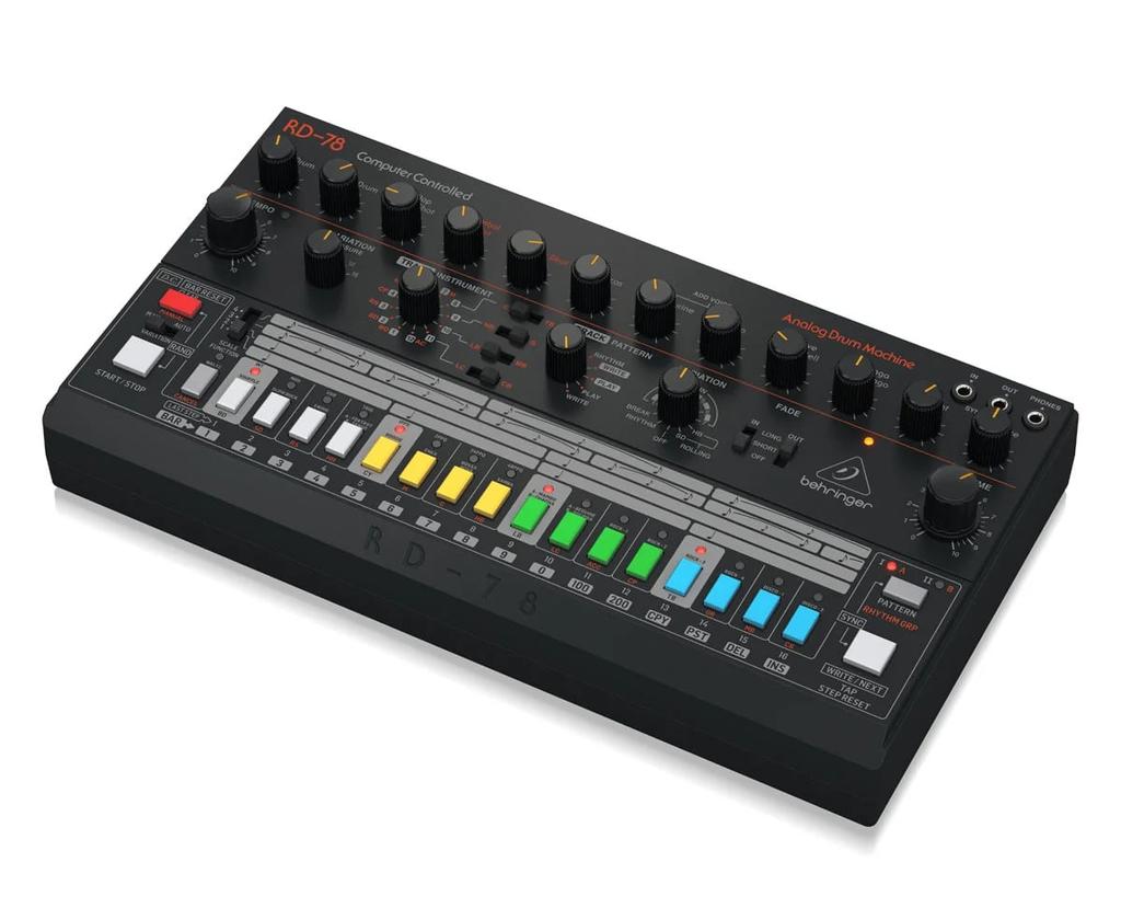 Behringer rd-78 - analogowa maszyna perkusyjna