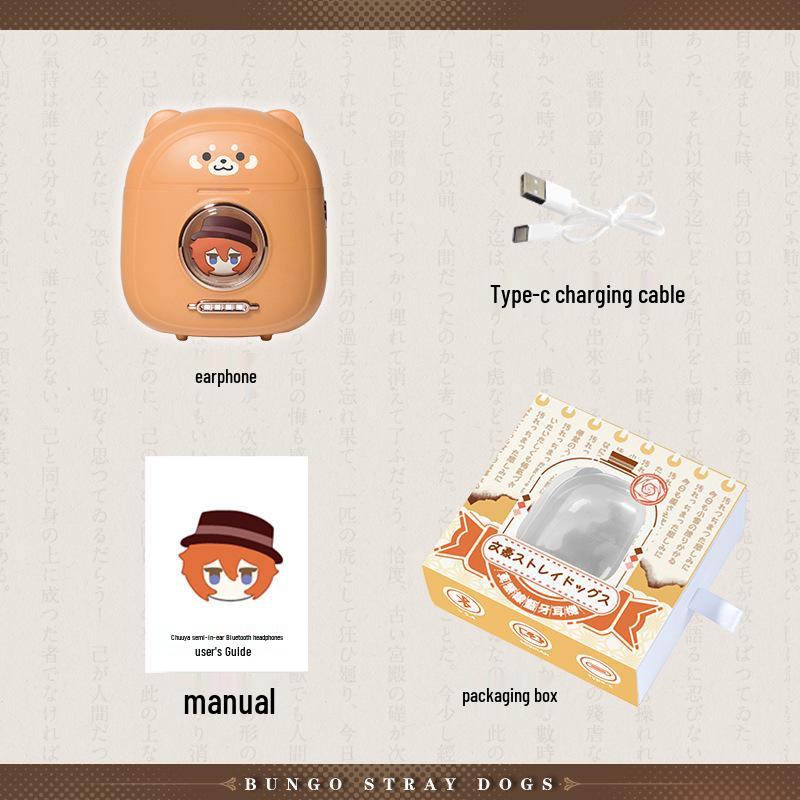 

Bungo Stray Dogs Накахара Чуя Bluetooth Внутрішньоканальні навушники