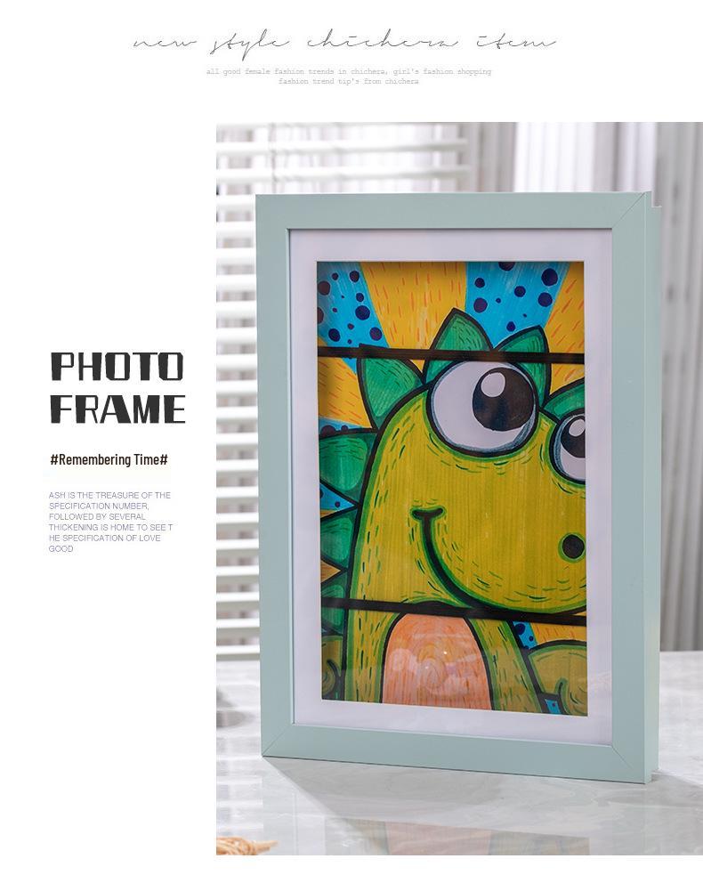 KidsArt Magnetic Photo Frame for Children's Artwork Display