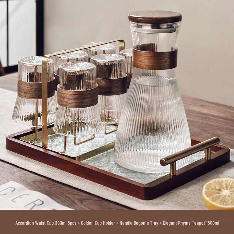 

Elegant Chinese Glass Teaware Gift Set