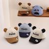 Trendy Cartoon Panda Baby Baseball Cap: Cute, Colorful Sunshade for Boys and Girls