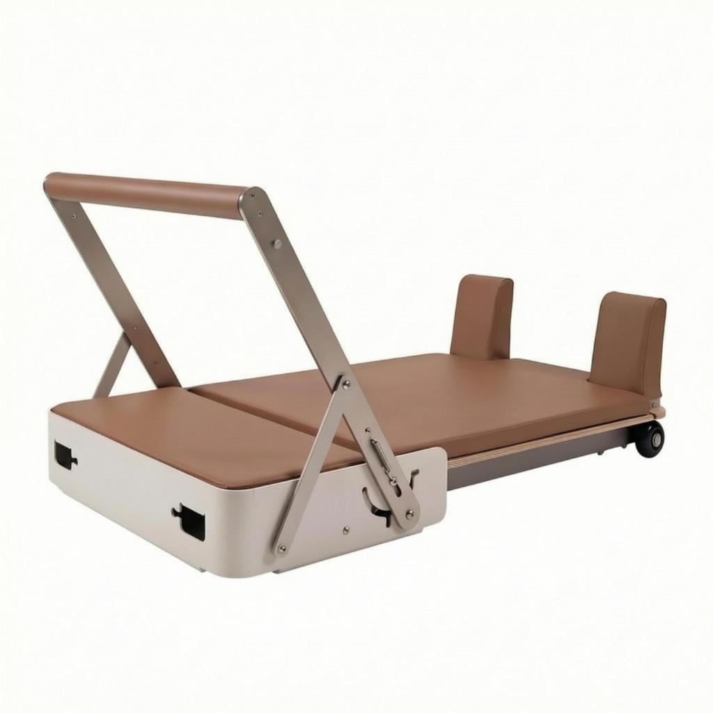 Pilates Core Bed Space-Saving with Wheels Portable for Home Gym