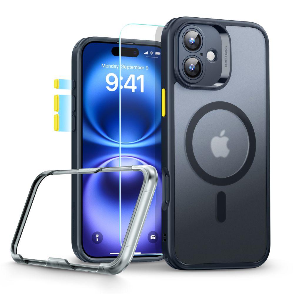Esr Classic Pro Set Halolock Magsafe Iphone 16 Frosted Black
