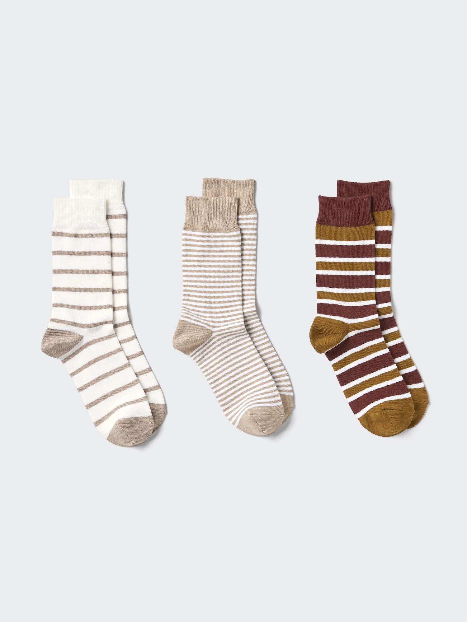 

Uniqlo Япония Носки 3 пары Полоски