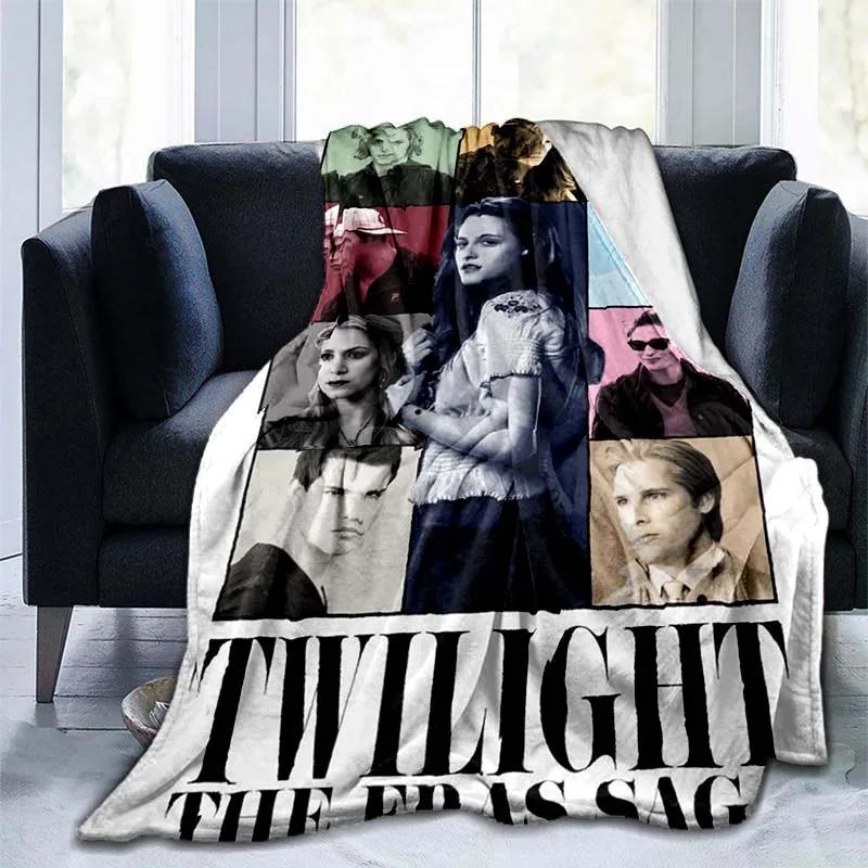 Twilight 3D printed blanket children's warm blanket soft and comfortable home travel portable blanket birthday gift blankets
