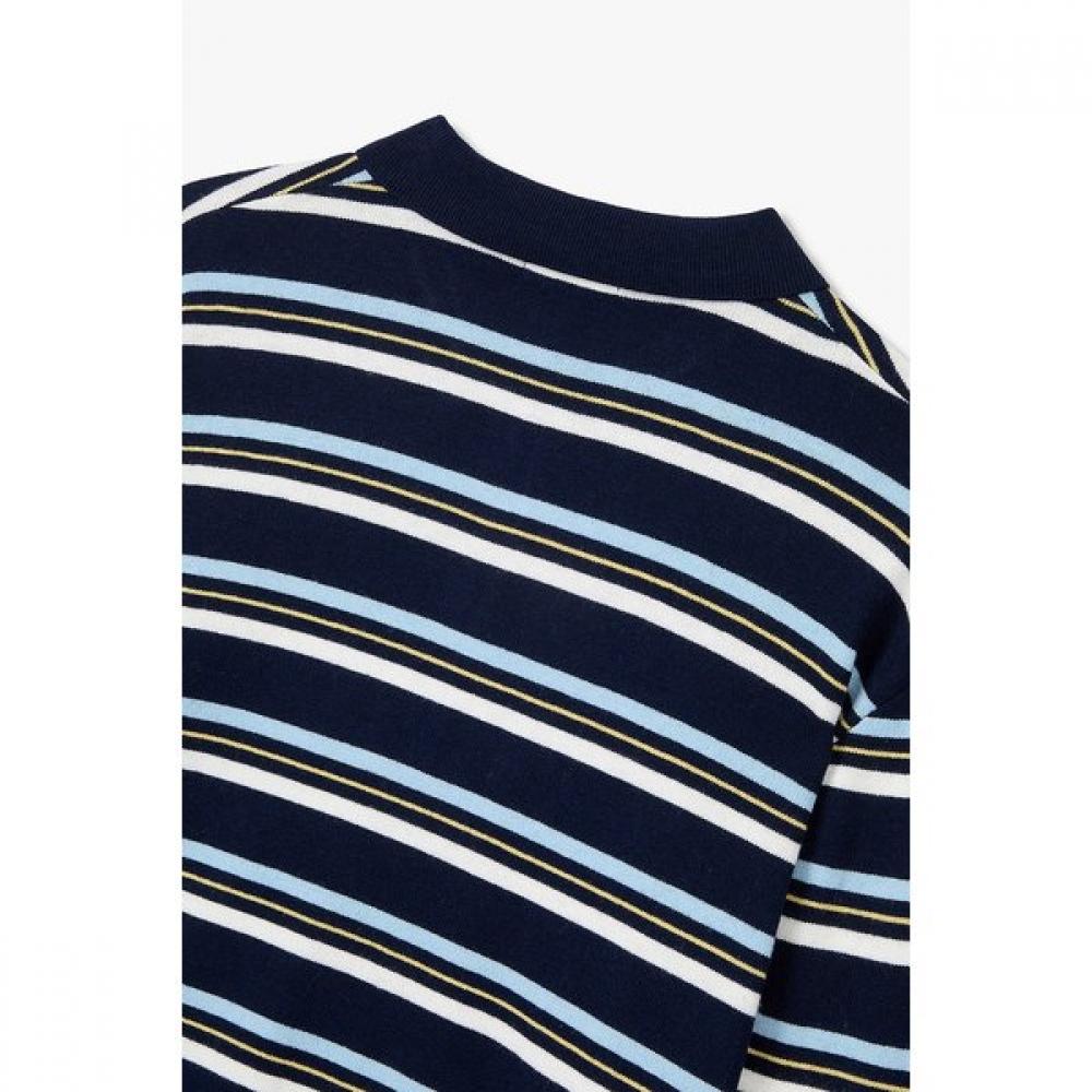 STUDIO TOMBOY Men Stripe Polo Knit 91m6452931ar
