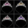 Birthday Accessories Princess Crown Headband Hair Jewelry Crystal Crown Fashion Princess Headband