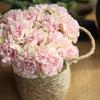 5Pcs Fake Peony Eco-friendly Multipurpose Immortal Beautiful Artificial Cloth Flower for Wedding