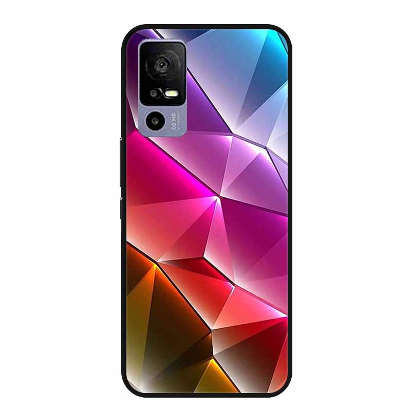 For TCL 40 R 5G Cases T771K Fashion Soft TPU Silicone Phone Case For TCL 40R 5G T771H Cover Back Fundas Bumper Shockproof Coque