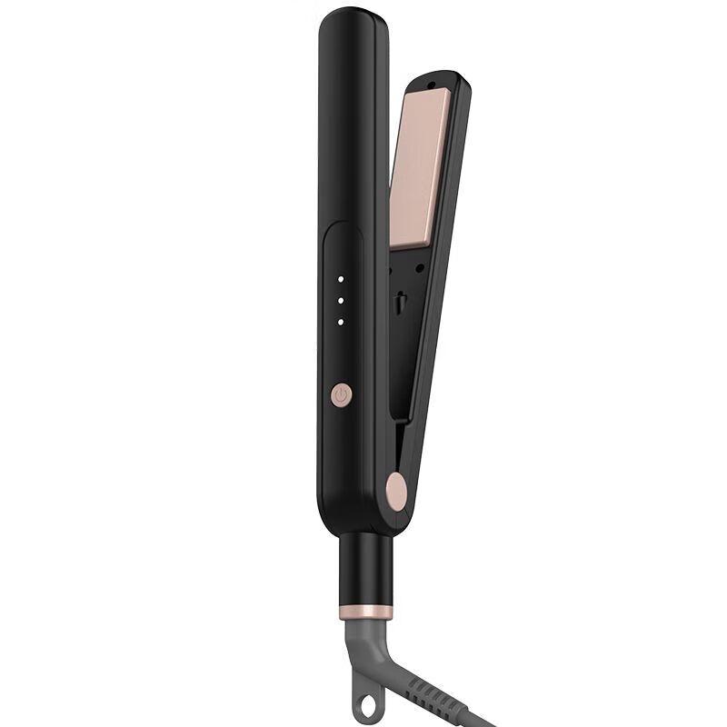 KINDDAO Tragbares 2-in-1 Haarglätter und Lockenstab CN-Stecker (Adapter enthalten)