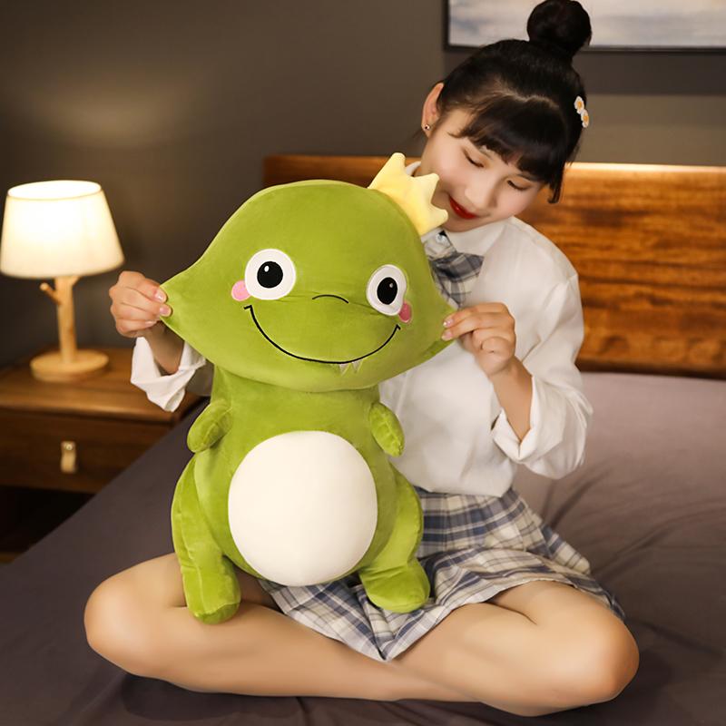 45-65CM Super Soft Cartoons Dinosaur Plush Doll Charming Stuffed Animal Dinosaur Toy for Kids Baby Hug Doll Sleep Pillow Home Decor