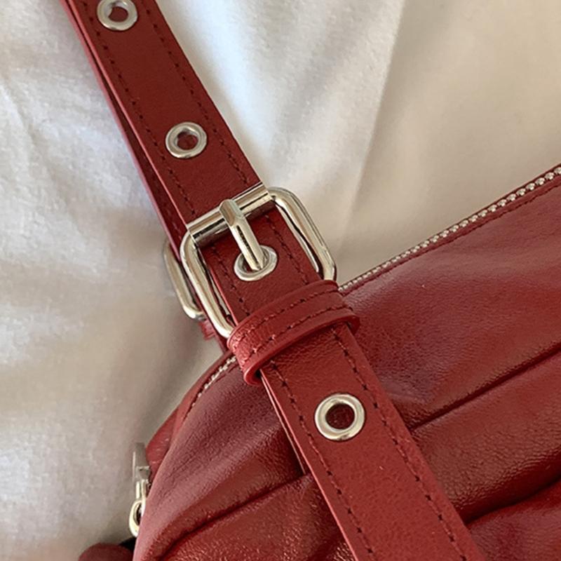 Shoulder Bag for Women Pu Leather Slings Purse Handbag Retro Clutch Purse with Zipper Closure for Evening Party Daily