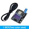 TZT ESP8266 Weather Station DIY Kit IOT Starter Kits for Arduino with 0.96 OLED Display D1 MINI ESP-12F Module