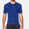 Under Armour Training Compression Short Sleeve Fitness Shirt Men Tops Blue 1257468-400