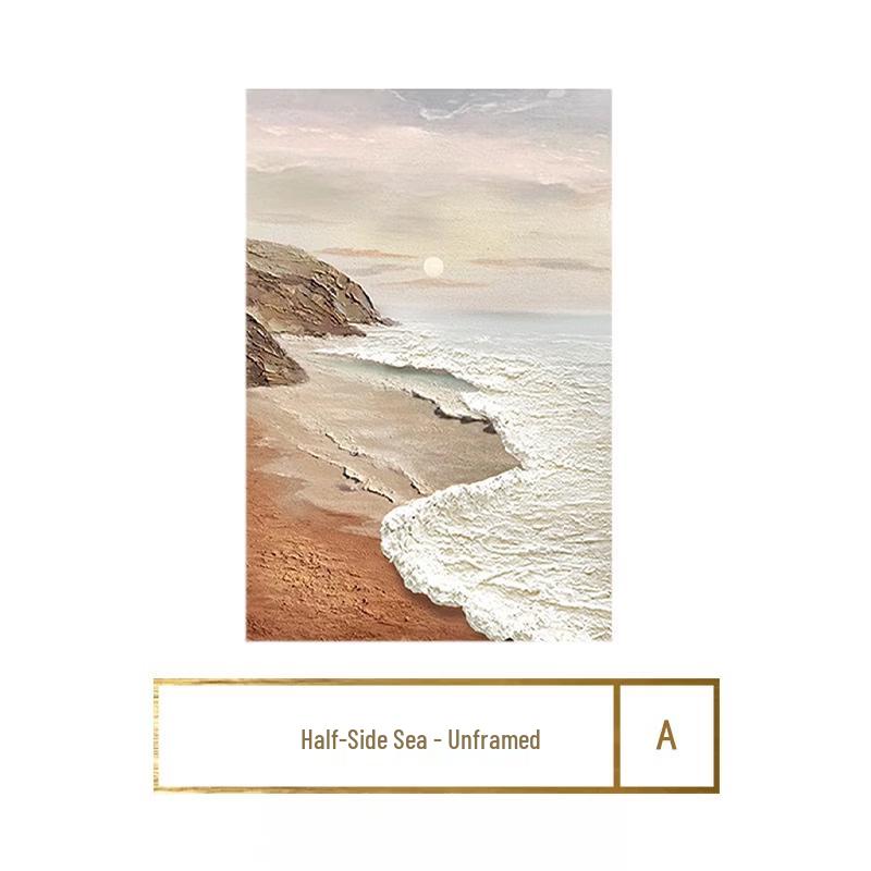 Handun Cream-Style Textured Wall Art