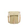 Summer New Casual Woven Shoulder Crossbody Vertical Mobile Phone Bag Simple Commuter Small Square Bag Women's Bag