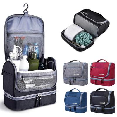 Men Necessaries Hanging Make Up Bag Oxford Travel Organizer Cosmetic Bags Women Necessaries Make Up Case Wash Toiletry Bag