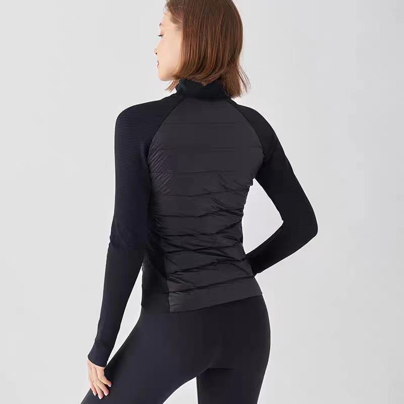 New autumn and winter outdoor sports goose down clothing, warm cotton clothing, cycling slim sports jacket, down jacket