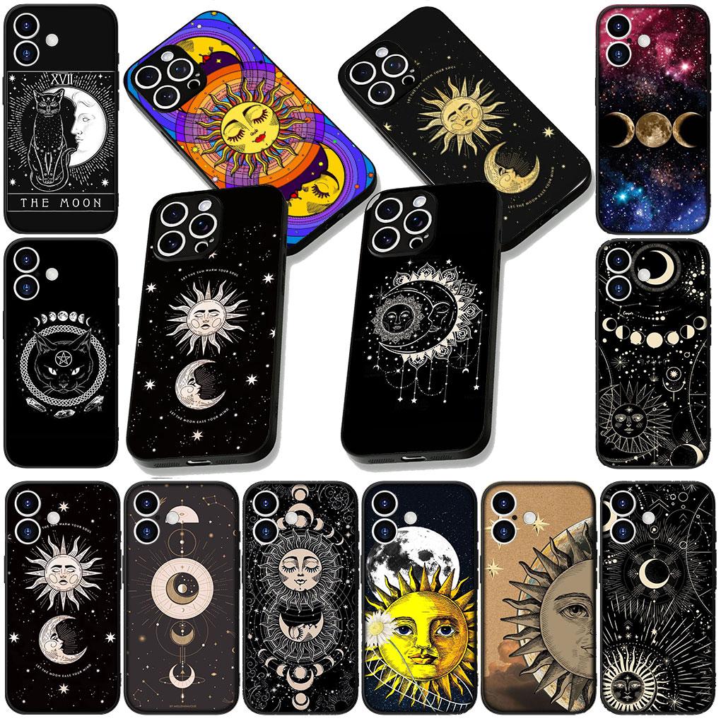 Cover for Xiaomi Redmi 15 9A 9C NFC 7A 9T Note 9 8 7 8T 15c A5 4G 5G Phone Case Witches Moon Totem Divine Witch Sun Face