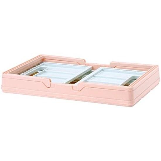 Skater storage box folding toy stackable case basket handle Sanrio Funyumaru design BWOT13-A