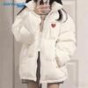 Jeanswest Women's Stand Collar Padded Winter Jacket