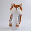 Wolf Dog Lion Monkey Panda Raccoon Plush Hat Cartoon Animal Caps