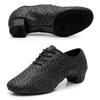 couple New Men's Latin Dance Shoes Modern Dance Hall Tango Children's  Ladies National Standard Ballroom Dance Shoes