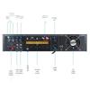 Campus Timed Broadcast System Horn Speaker Amplifier Set CN Plug (adapter Included)