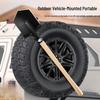 Changlin 106A Russian-Style Sapper Shovel - 80cm Wooden Handle, Large Military Engineering Outdoor Shovel