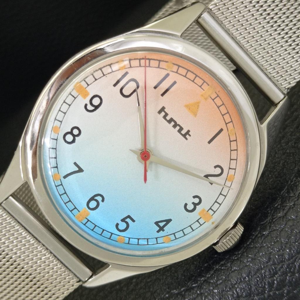 

HMT HAND-WINDING INDIAN MENS VINTAGE WRIST WATCH a702824-1 R211-a702824