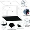 Klarer Acryl-Vitrinen-Montageschrank für Modelle, Anime-Figuren, Memorabilien, Miniatur-Sammlungen Staubdichte Vitrine