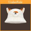 Fox Ears Plush Fisherman Hat With Warmth For Autumn Winter Casual Wear