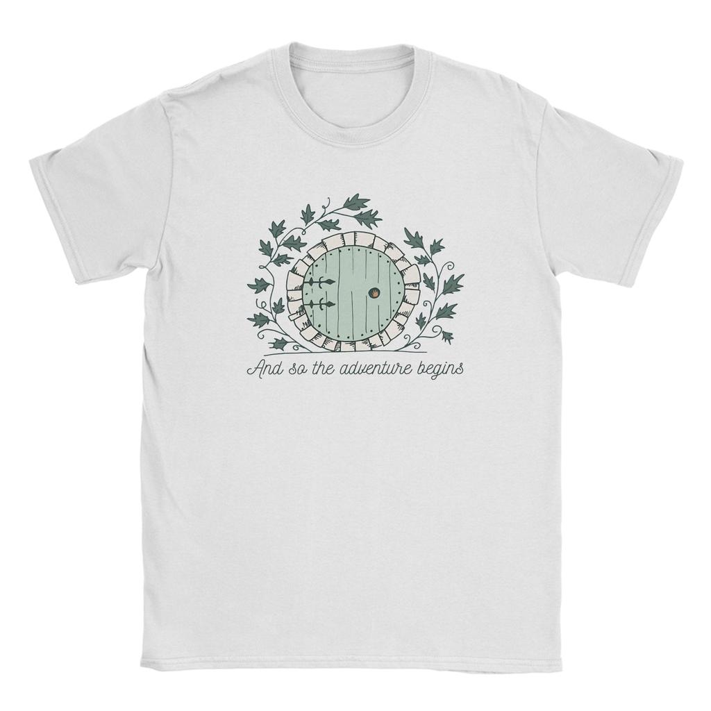 Mens Fellowship Hiking Club  T Shirt LLords Of The RRings Meme Pure Cotton Clothing Vintage Short Sleeve Round Neck TShirt