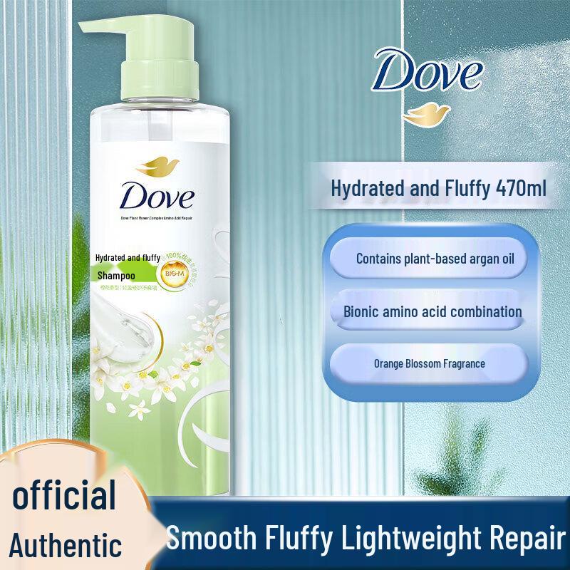 

Dove Natural Plant Extract Hydrating Shampoo, Orange Blossom
