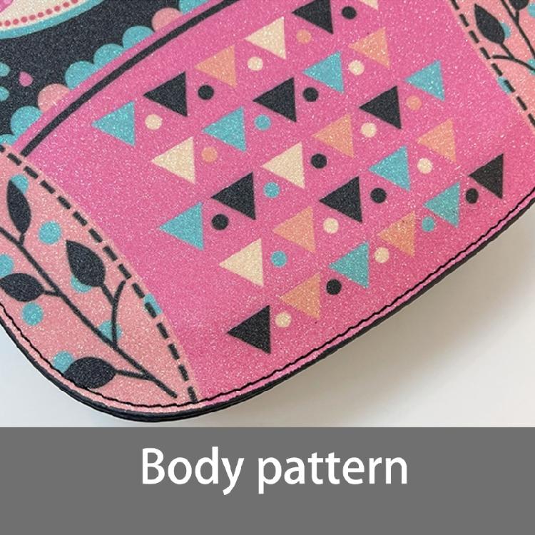 Cartoon Owl Crossbody Bag for Women Small Messenger Bag PU Leather Shoulder Bag