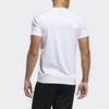 Adidas Graphic T-Shirt With Long Logo Men Tops White FT2794